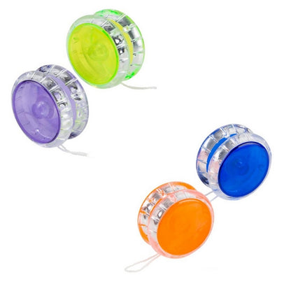 Crystal Yo Yos – Two-Tone Color Fun