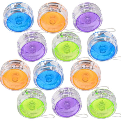 Crystal Yo Yos – Two-Tone Color Fun