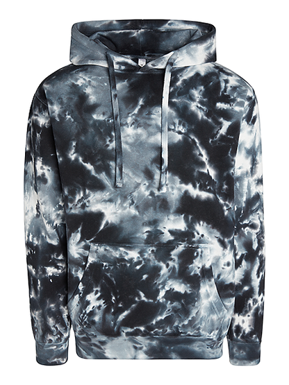 Tie-Dye Pullover Hoodie 7001 - Comfortable & Stylish Customizable Fleece-Noveltiesmart.com