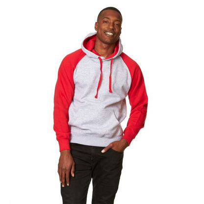 SmartBlanks Adult Colorblocked Hooded Pullover - Unisex Stylish Fleece Hoodie