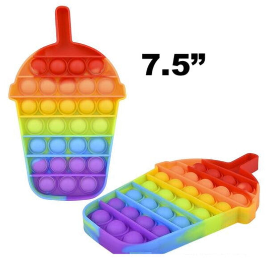 Frappe Bubble Pop It Silicone Stress Reliever Toy - NoveltiesMart.com Wholesale