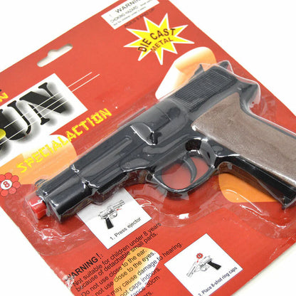 45 Magnum Diecast 8 Shot Cap Gun - Realistic Toy