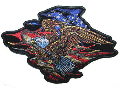 American Eagle Patch - 5 Wholesale Bulk USA