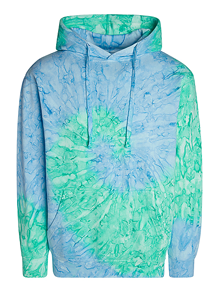 Tie-Dye Pullover Hoodie 7001 - Comfortable & Stylish Customizable Fleece-Noveltiesmart.com