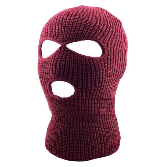 3-Hole Full Face Cover Ski Mask - Winter Outdoor Protection-Noveltiesmart.com