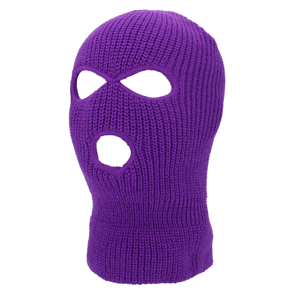 3-Hole Full Face Cover Ski Mask - Winter Outdoor Protection-Noveltiesmart.com