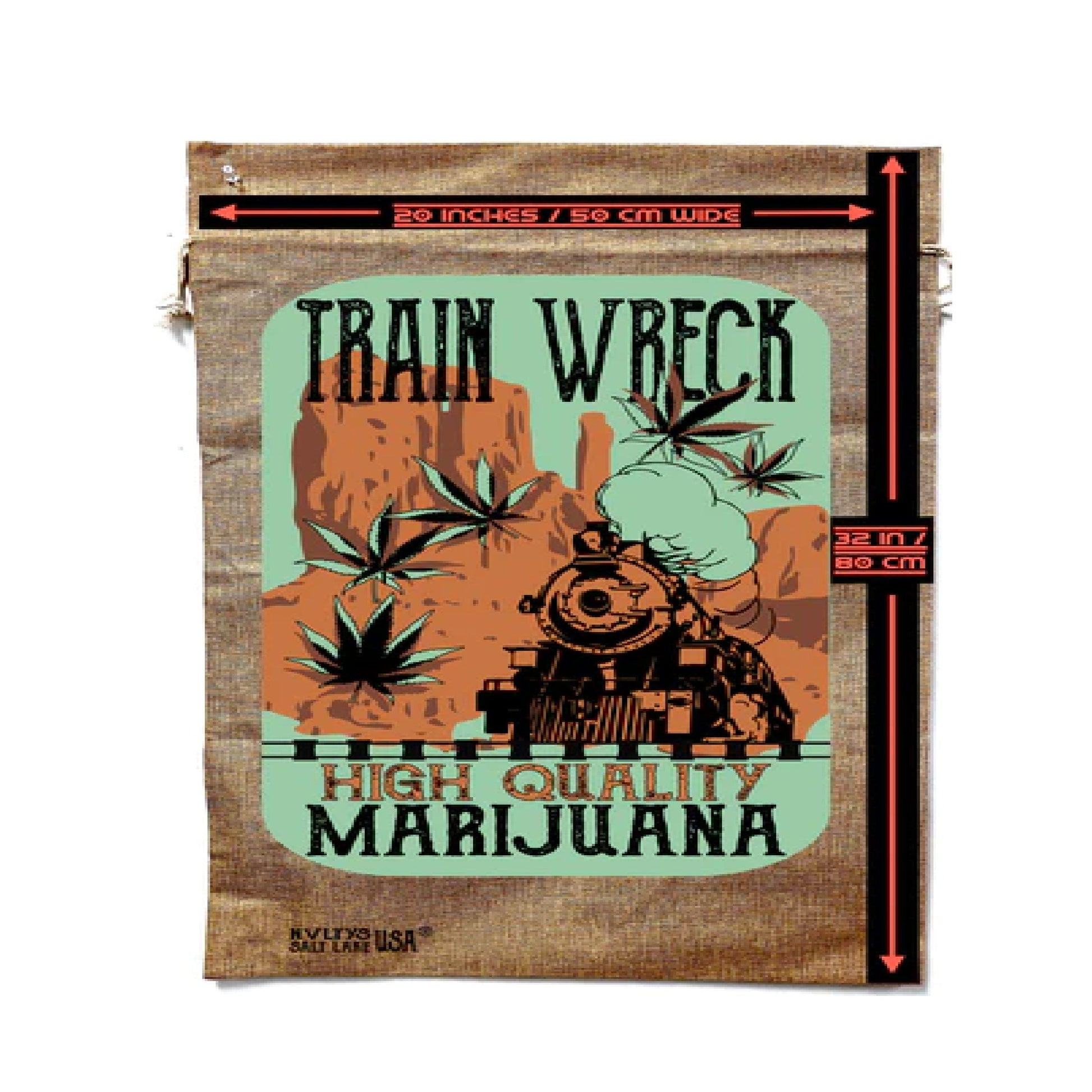 Marijuana Burlap Bag Wholesale - NoveltiesMart.com Wholesale