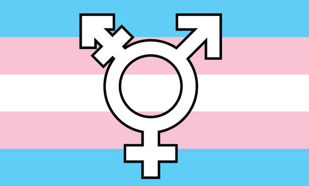 Transgender Symbols Rainbow 3 x 5 Flag – Vibrant and Durable Pride Banner