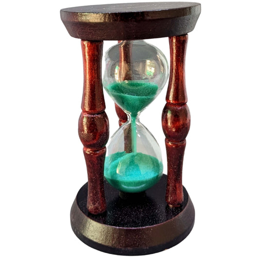 Beautiful Wooden Made Timer - 4x4x2 Inches